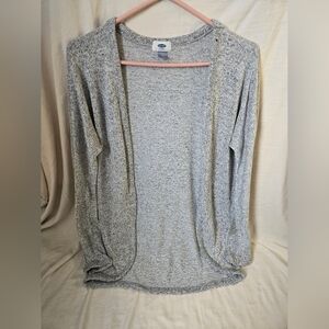 Old Navy Gray Open-Front Women's Cardigan
